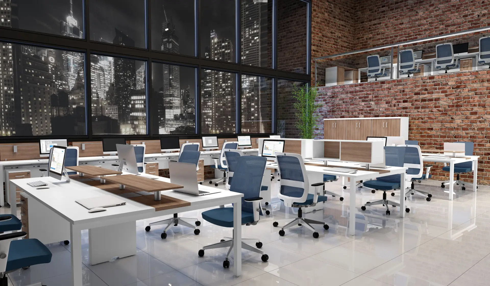 Imagem destacada - Estação de Trabalho Lado a Lado Office