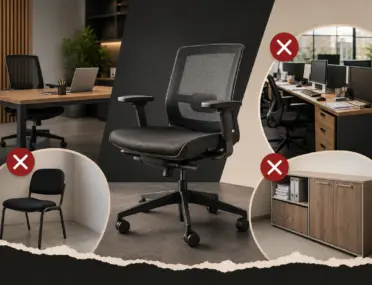 Quais erros evitar ao comprar móveis para um novo escritório?