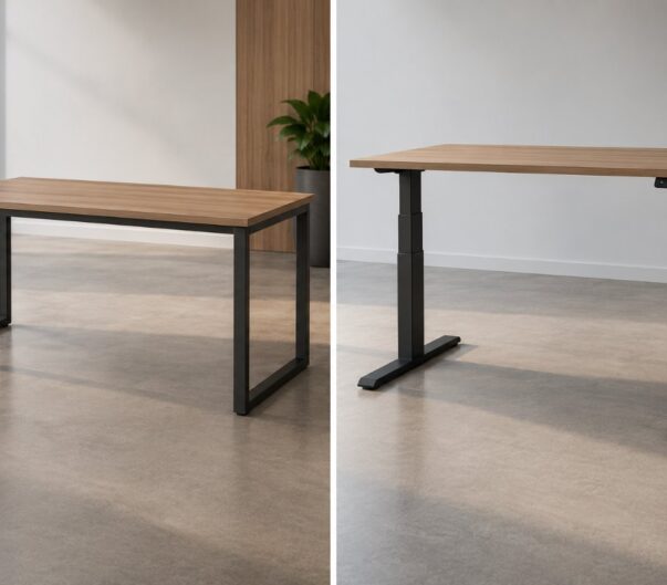 Mesa tradicional ou mesa com regulagem de altura: qual é mais ergonômica?